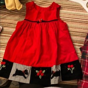 Girls Red dress